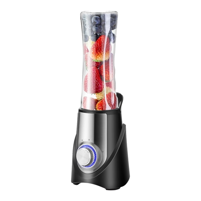 Generic 600mL Portable Juicer Electric Mixer Cup Smoothie Blender Shakes Fruit Vegetable Machine Milkshake Extractor Stainless Steel Juicer for Home Office Baby Food