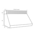 thumbnail image 4 of ZLINE 30" Recirculating Under Cabinet Range Hood in Stainless Steel (RK527-30), 4 of 4
