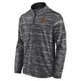 thumbnail image 2 of Men's Fanatics Charcoal San Francisco Giants Getting Faster Space-Dye Quarter-Zip Top, 2 of 3