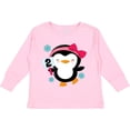 thumbnail image 3 of Inktastic 2nd Birthday Cute Penguin 2 Year Old Girl Girls Long Sleeve Toddler T-Shirt, 3 of 5