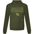 thumbnail image 2 of Men's Levelwear  Green Cleveland Guardians Relay Protect Pullover Hoodie, 2 of 3