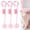 Pink, variant on Hanging Fluffy Cat Catnip Ball Toys,2025 New Interactive Cat Toy for Indoor,Kitten Play Chase Exercise Toys,Long Tail Stretchable Soft Plush Teaser Ball with Bell (Blue)