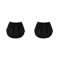 thumbnail image 4 of Minnieouse Extensores de camisa para mujer, blusa Irregular de cola falsa, dobladillo desmontable, dobladillo interior elástico ajustable Type30 NO30, 4 of 6
