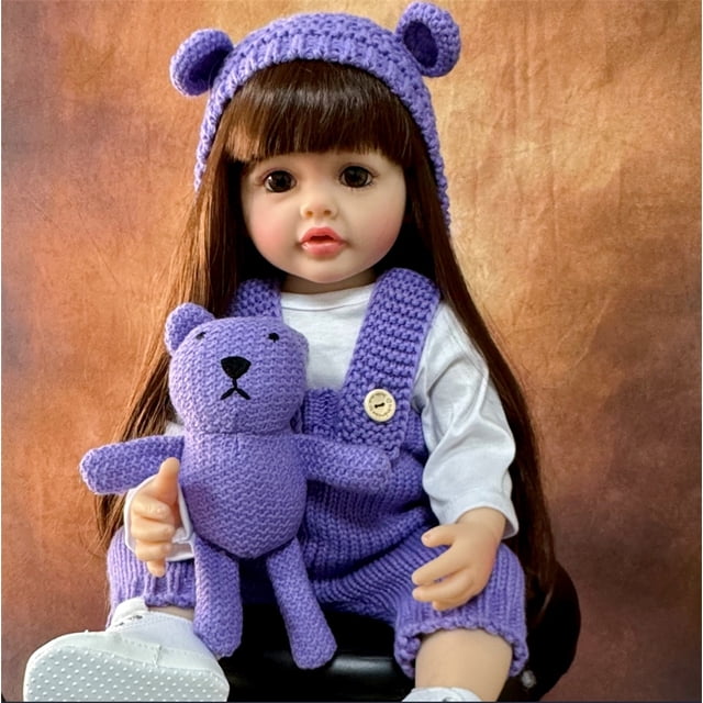 Muñecas Reborn realistas para bebés, juguete de bebé de silicona completo, vinilo de 50CM, muñeca de niña recién nacida, regalo de princesa para niños pequeños