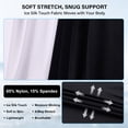 thumbnail image 6 of 2 Pack Men's Compression Shirts Stretch Tank Tops Undershirts, 6 of 8