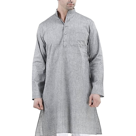 Royal Kurta Men's Khadi Linen Casual long Comfortable Kurta