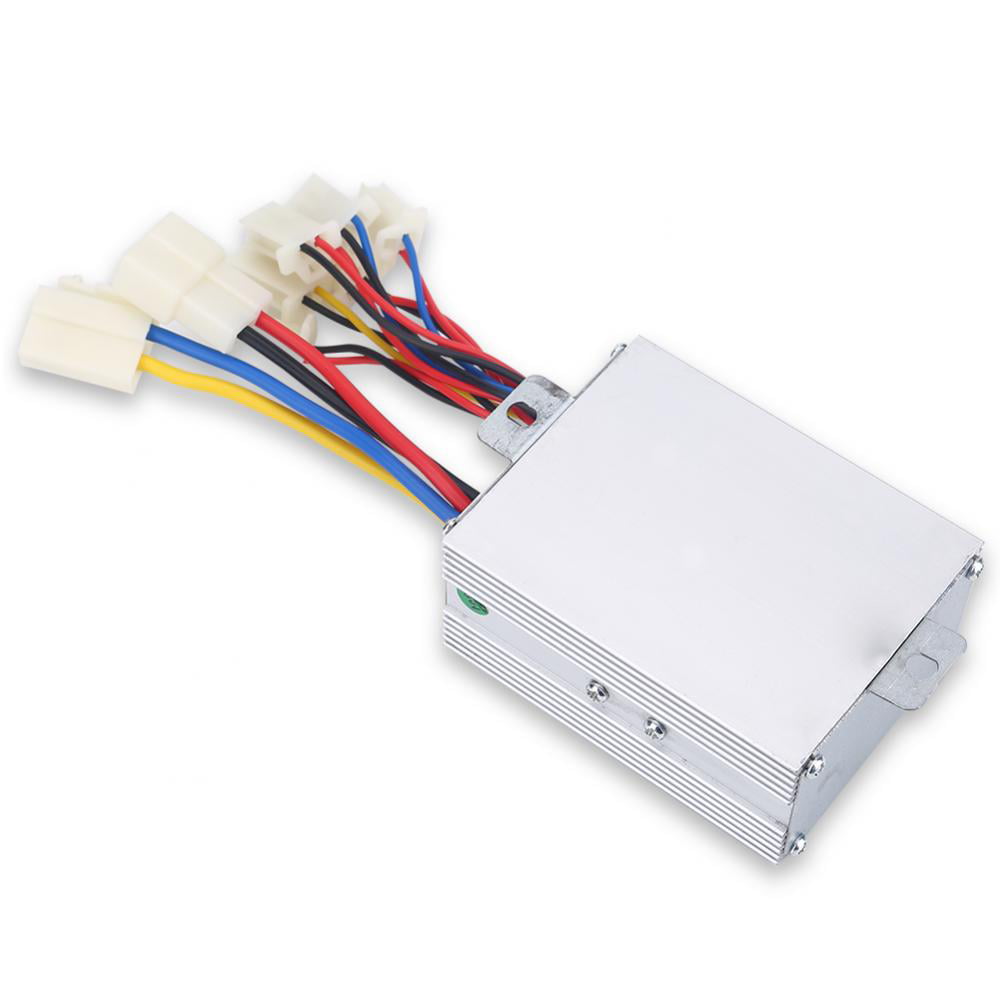24V 350W Motor Brushed Controller for Electric Bicycle Scooter E-bike Aluminium 