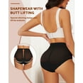 thumbnail image 5 of Tummy Control Shapewear Panties for Women High Waisted Body Shaper Underwear Butt Lifting Underwear Cincher Panty Girdle, 5 of 6