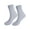 Gray, variant on Men's Crew Socks 10-Pack, Sheer Ankle Socks for Men Business Work Casual Travel, Ultra Thin, Comfortable, Moisture-Wikcing, Navy