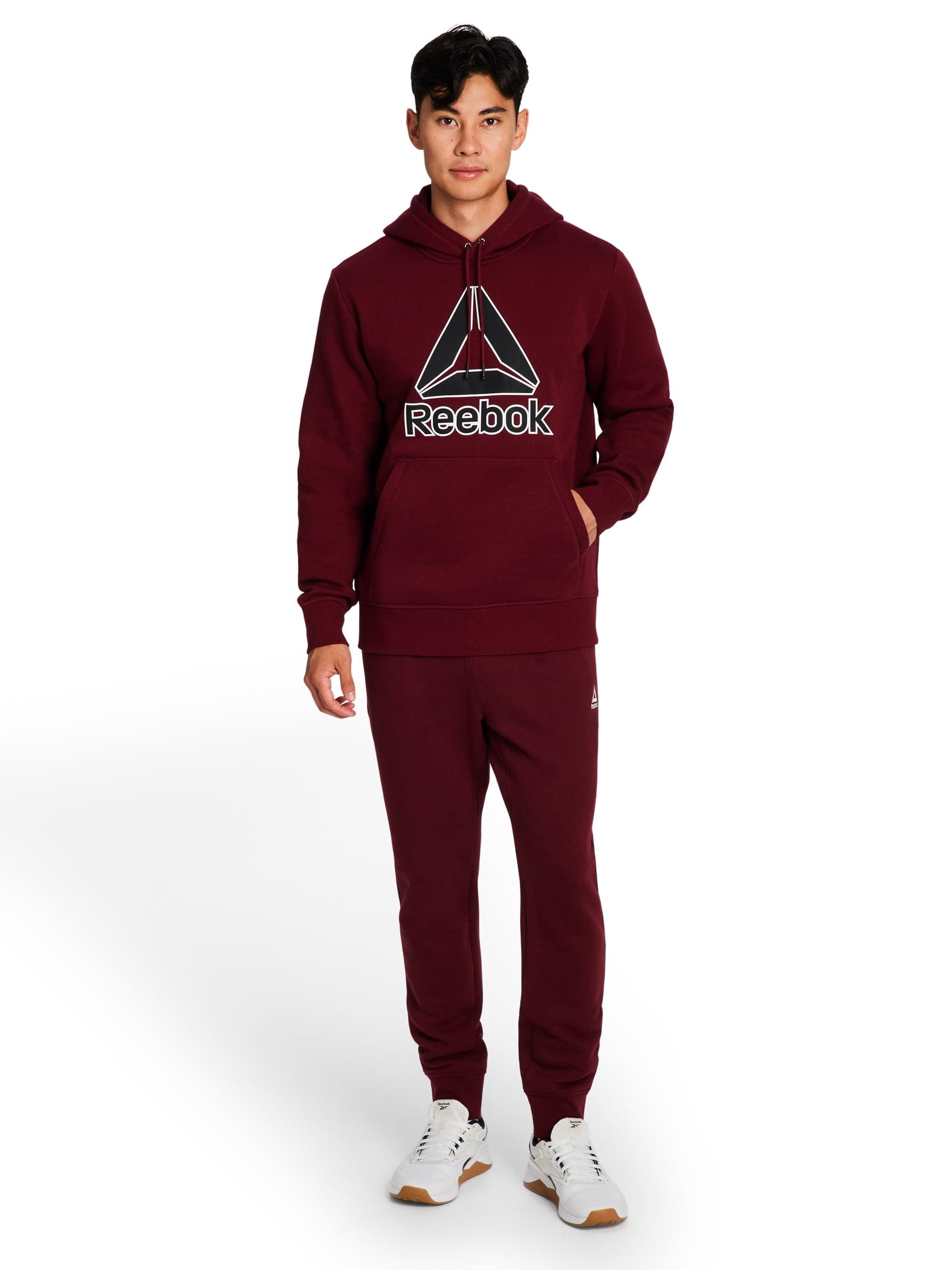 Reebok Men's and Big Men's Game Day Fleece Hoodie, Sizes XS-5XL