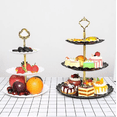 thumbnail image 3 of Exhibidor 3 Niveles Soporte Base Para Cupcakes Y Postres NEGRO DORADO, 3 of 4