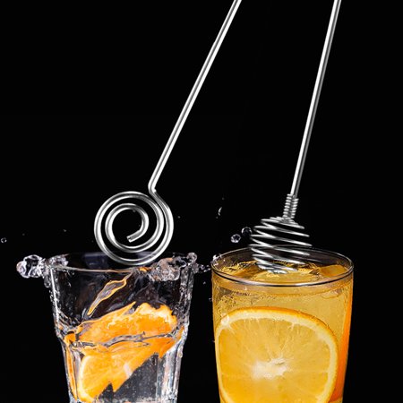 

GIFZES Stirring Bar Long Handle Practical Stainless Steel Honey Dipper Stick