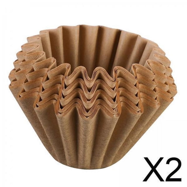 2x50 Uds Filtro De Café Cesta De Papel Filtros De Papel Para Máquina De Café S