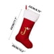 thumbnail image 2 of Chimenea Decoraciones de Navidad Suministros de Decoración de Navidad Red High End Gold Velvet Letter Calcetines 26 Carta Calcetines Regalo de Navidad Calcetines Regalos de Navidad de la Familia, 2 of 4
