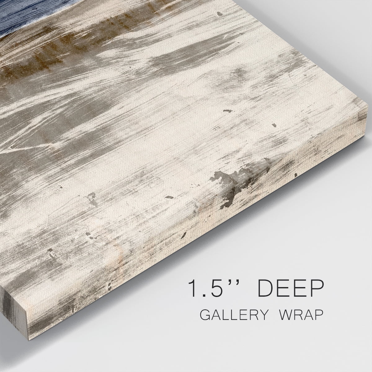 Wexford Home Grey Horizon-Premium Gallery Wrapped Canvas, 16" x 16" - Ready to Hang