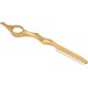 thumbnail image 3 of Navaja de afeitar y peine de corte profesionales con cuchillas de acero inoxidable para salón y uso doméstico (dorado), 3 of 5