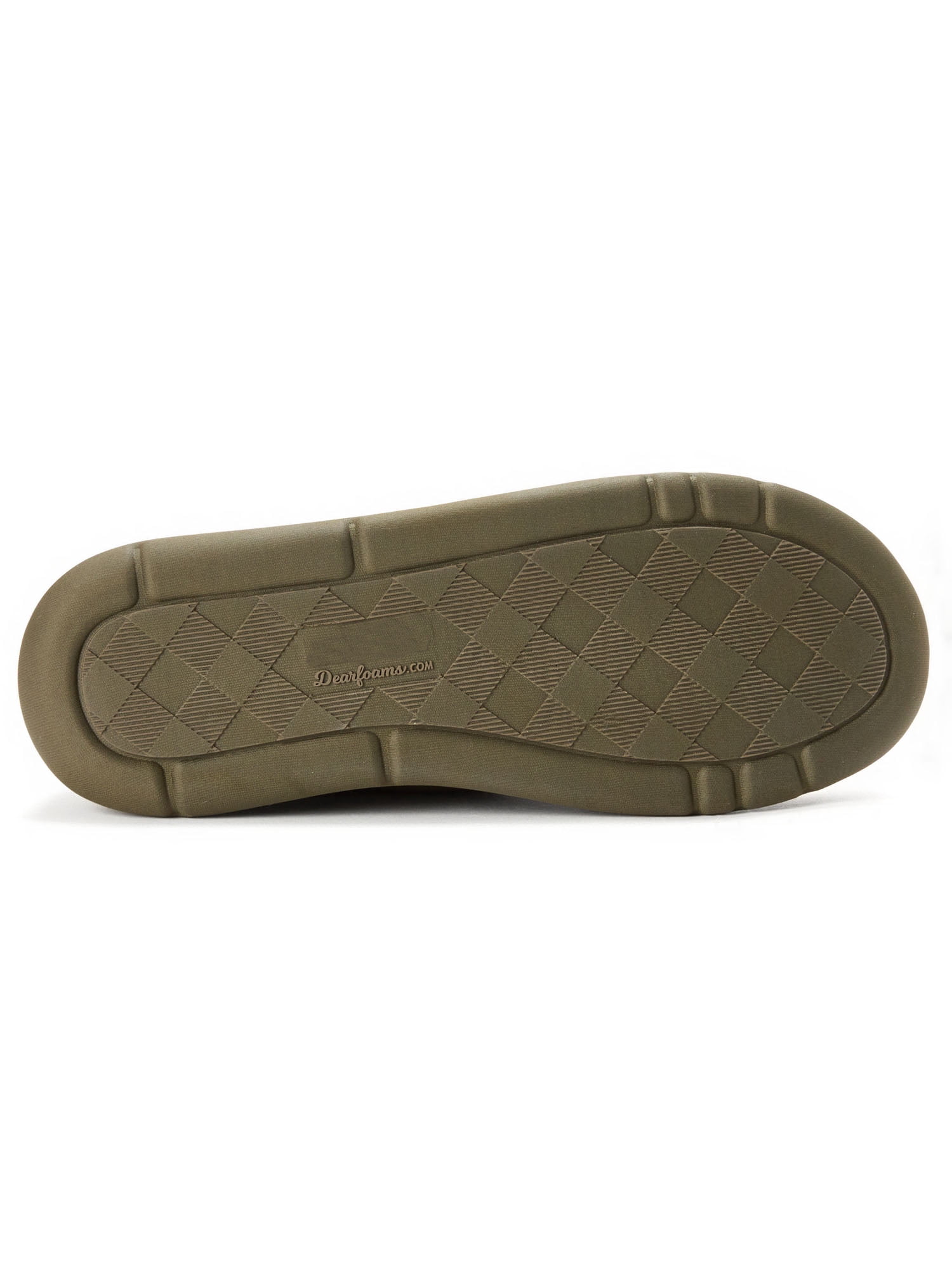 Dearfoams Cozy Comfort Men's Jersey Closeback Slippers