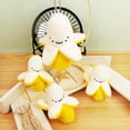 thumbnail image 4 of HEVIRGO Pendant Creative Lovely Design Multiple Use Stuffed Banana Doll for Car, 4 of 10