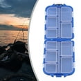 thumbnail image 2 of Lure Box Small Transparent Plastic Waterproof Hook Bait Bait Fishing Accessories Blue, 2 of 9