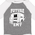 thumbnail image 4 of Inktastic Future EMT Ambulance Boys or Girls Long Sleeve Baby Bodysuit, 4 of 5