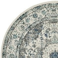 thumbnail image 6 of SAFAVIEH Evoke Teale Traditional Bordered Area Rug, Grey/Ivory, 11' x 11' Round, 6 of 8
