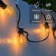 thumbnail image 3 of Cadena de luces luminosas para exteriores de 15 m, 26 LED G40 de plástico para jardín, vestíbulo o bistró, resistente al agua IP45 para patios y jardines., 3 of 5