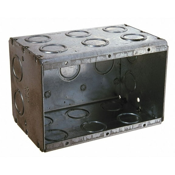 RACO Switch Box Gangable Steel - 2-1/2 In. Deep, 3 In. x 2 In.