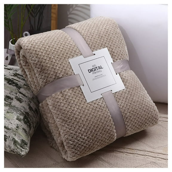 Yeetfub Cheap Cooling Comforter Queen Size The New Coral Fleece Blanket Flannel Solid Color office Lunch Break Blanket Cooling Comforter Twin Xl