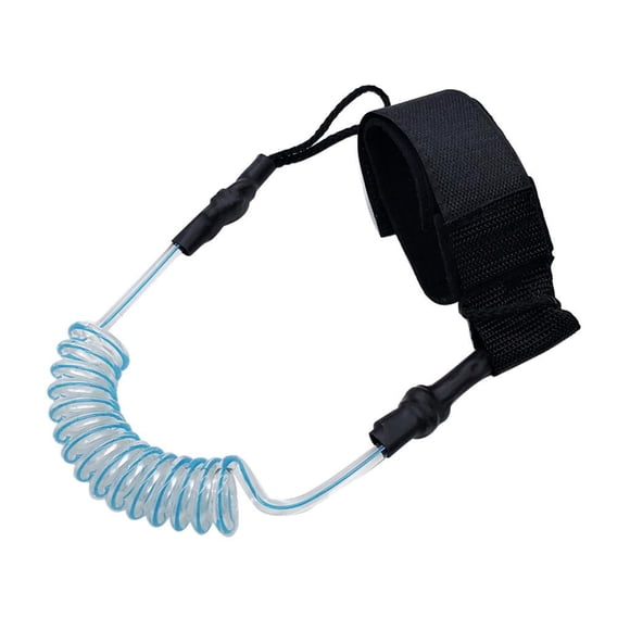 Greeniant Paddle Safety Rod Elastic Leash Boats Stretch Rope Raft Deportes acuáticos Azul 45 cm