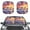 White Horse Sunset, variant on Yuyamidu Horse Car Sun Shade Blue Windshield Shades for SUV Van Sedan 2 Pack Sunset Sun Shades for Car Windows Auto Decorative Accessories, Easy to Install