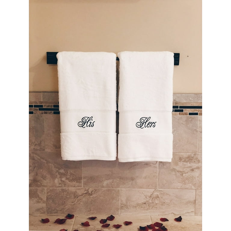 His hers online bath towels