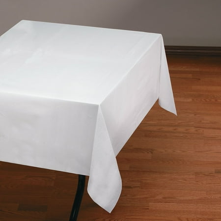 Condition photo showing Brand New for Hoffmaster Linen-Like Folded Tablecover, 48 Case 