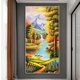 thumbnail image 3 of Hilo Algodón Ecológico Bordado Punto Cruz Con Paisaje Impreso 11CT 50x100cm, 3 of 9
