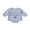 Gray B, variant on Hirigin Newborn Baby Boy Girl Romper Bubble Long Sleeve Little Bean Bodysuit Ovesized Sweatshirt Infant Casual Shirts Top