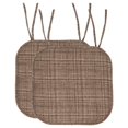 thumbnail image 1 of Cojín para silla Sweet Home Collection, espuma viscoelástica, 40 x 40 cm, paquete de 2, 1 of 5