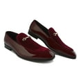 thumbnail image 2 of Gino Vitale Velvet & Patent Leather Slip On Dress Loafer, 2 of 2