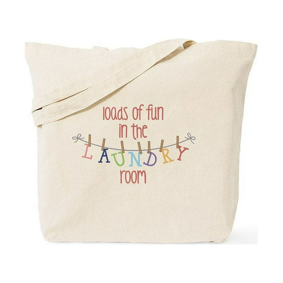 CafePress - Laundry Hanging Tote Bag - Unisex Canvas Tote Bag, Beige, 1-Piece