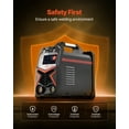 thumbnail image 4 of 140A MMA Welder 4-in-1 Welding Machine - Stick TIG Pulse DC Inverter, 4 of 9