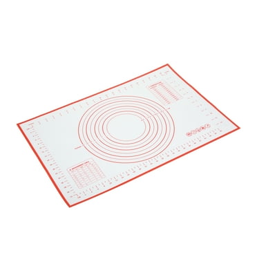 Mainstays Reusable Silicone 24"x 18" Pastry Mat with Measurements