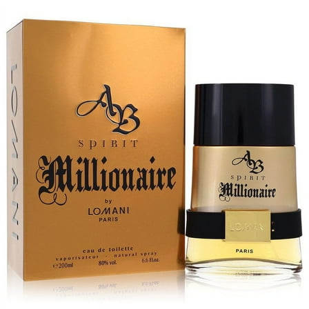 Spirit Millionaire by Lomani Eau De Toilette Spray 6.7 oz for Men