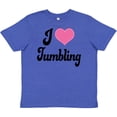 thumbnail image 3 of Inktastic I Love Tumbling Youth T-Shirt, 3 of 5