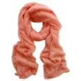thumbnail image 3 of Peach Couture Classic Glittering Sparkle Studded Scarf Shawl Wrap, 3 of 10