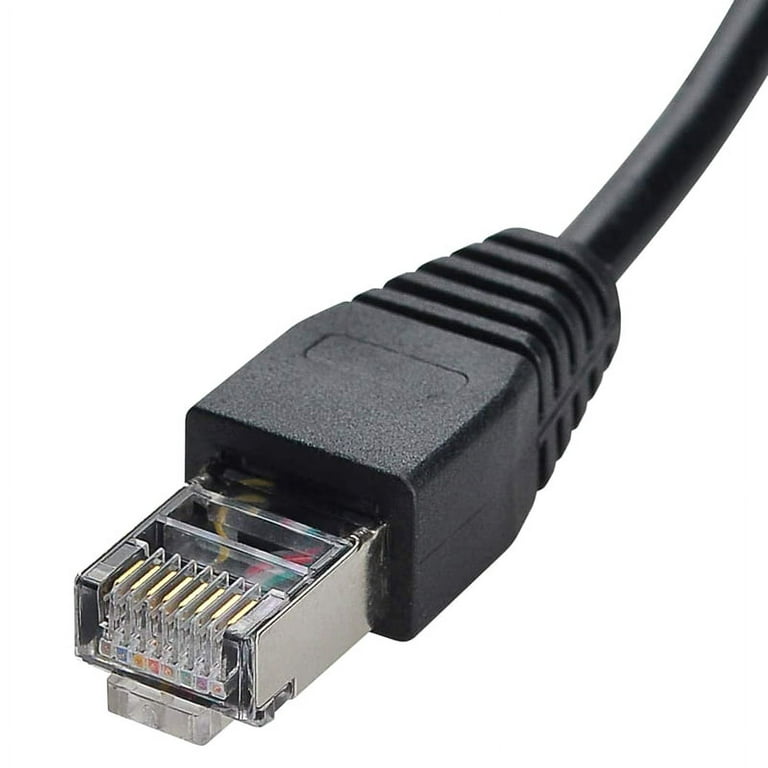 RJ45 Ethernet Splitter Cable, TSV 1 to 2 LAN Male to Female