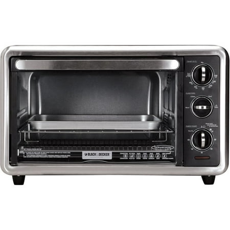 BLACK+DECKER 6-Slice Convection Toaster Oven, Silver, TO1216B - Best ...