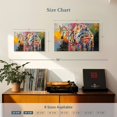 thumbnail image 4 of Elephant Stock Zebras Wall Art - Horizontal Multi Panel Canvas - Living Room Wall Decor - Animal Multi Panel - Orange And Pink Decor By Richard Wallich - 33" x 20", 4 of 8
