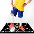 thumbnail image 2 of YSTIANN Diatomite Soccer Training Mat - 24x35 Inch Non-Slip Football Practice Pad, Indoor Quiet Footwork Exercise Mat for Home Use, Dirt Resistant Skills Development Mat WJ94-5171, 2 of 7