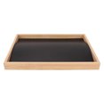 thumbnail image 2 of Jewelry Display Tray Necklace Earrings Rings Storage Box Ornament Showcase for Home Use Black, 2 of 14