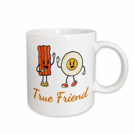 3drose, Text of True Friend, 11oz Mug