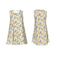 thumbnail image 7 of Lsque Funny Chicken Pattern Summer Dresses for Women – Sleeveless T-Shirt Swing Sundress, Perfect for the Beach and Casual Days, 7 of 7