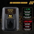 thumbnail image 4 of DC9310 Fast Charger Replacement for Dewalt 18V Battery Charger Compatible with DeWalt 7.2V-18V NiCad/NiMh Batteries DW9116 DC9096 DC9098 DC9099 DW9098 DW9099 DW9096 DW9072 DW9061, 4 of 5